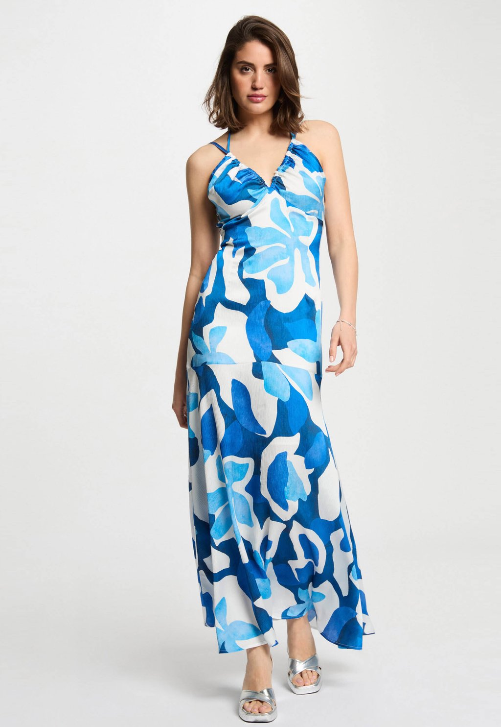 

Платье макси Morgan, светло-голубой