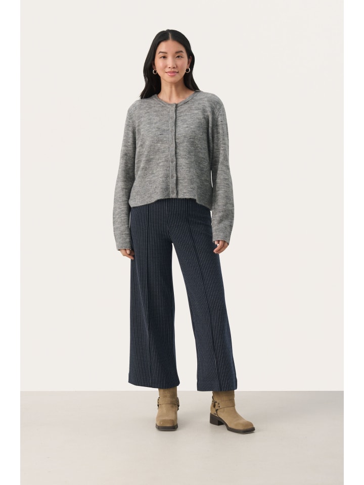 

Кардиган LinikaPW, прямого кроя, цвет: средне-серый меланж PART TWO