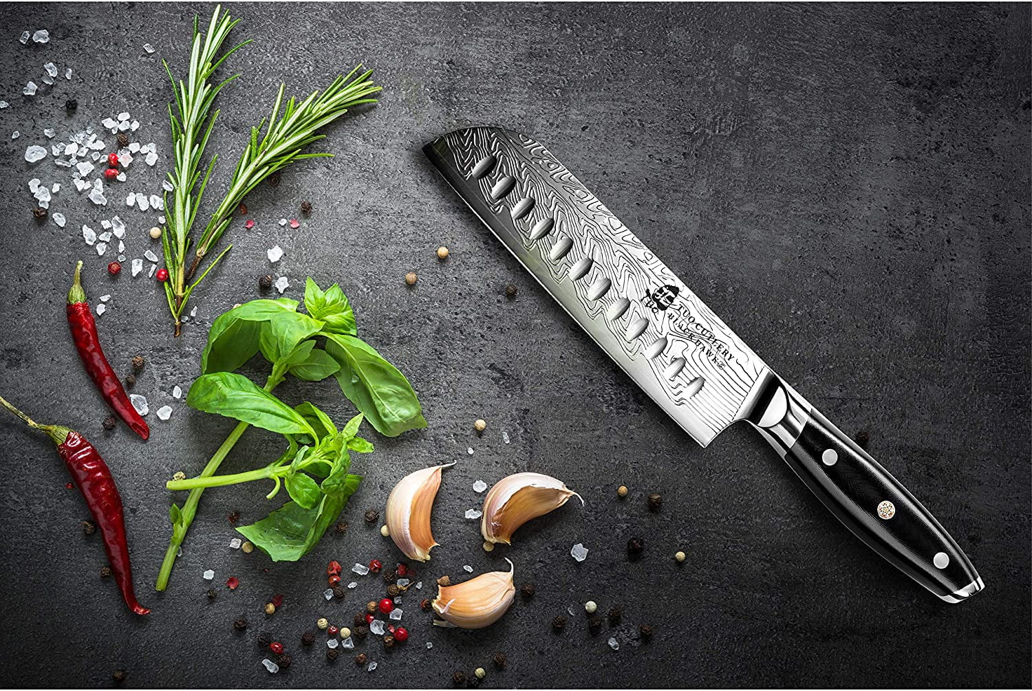 

Нож Chef Tuo Cutlery Santoku