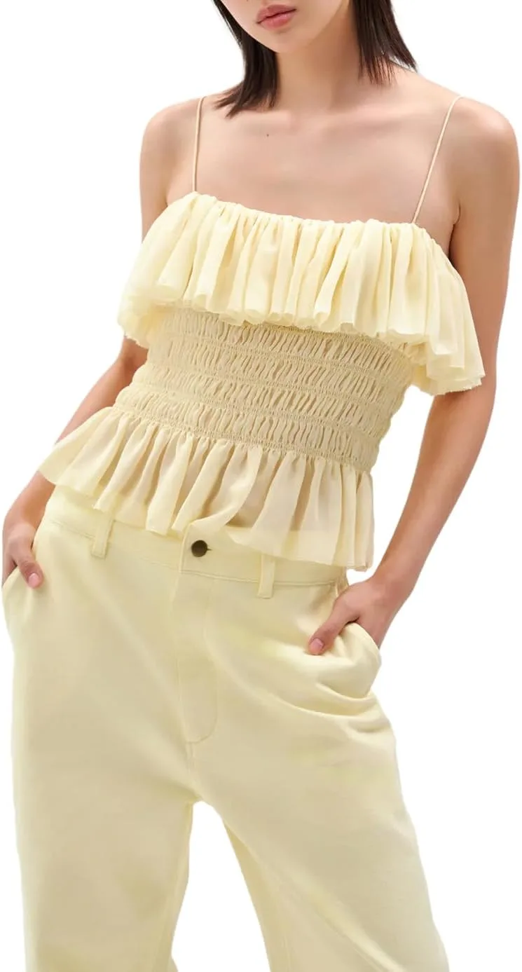 

Ronny Kobo Женский топ Alexi с бретелями