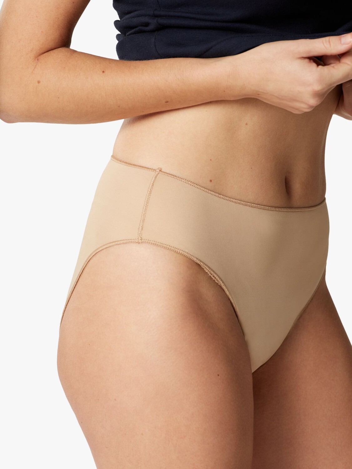

Maison Lejaby Les Invisibles Трусики с высокой талией, Power Skin