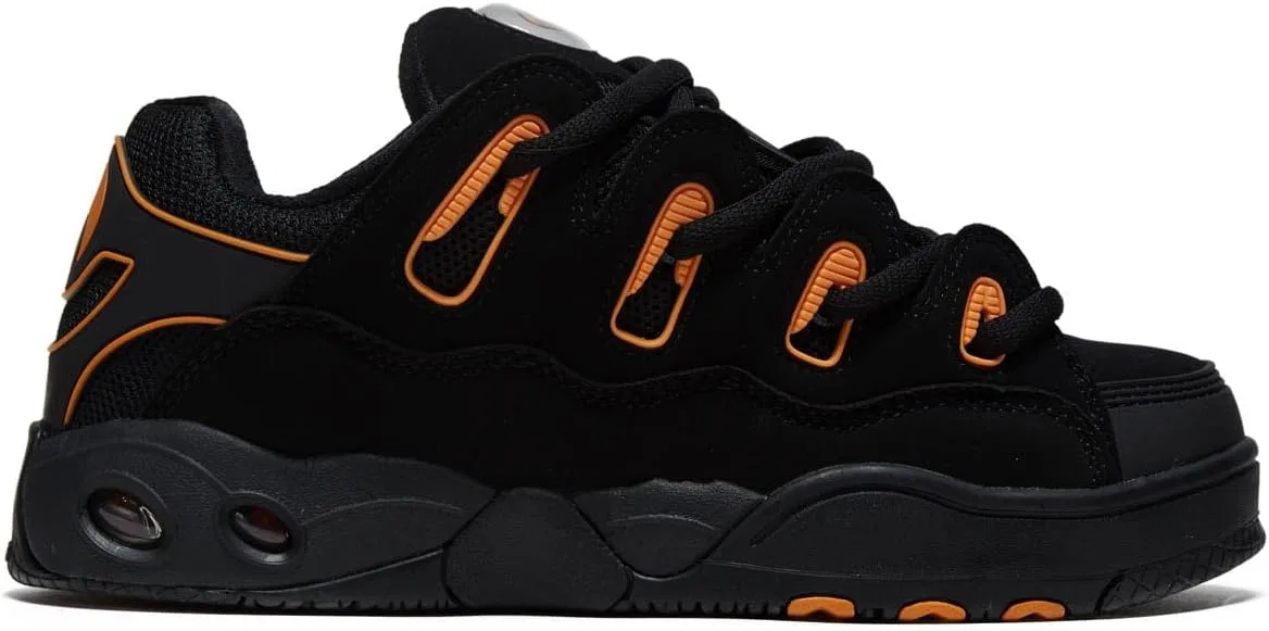 Кроссовки мужские Osiris D3 Og, цвет Black/Black/Orange