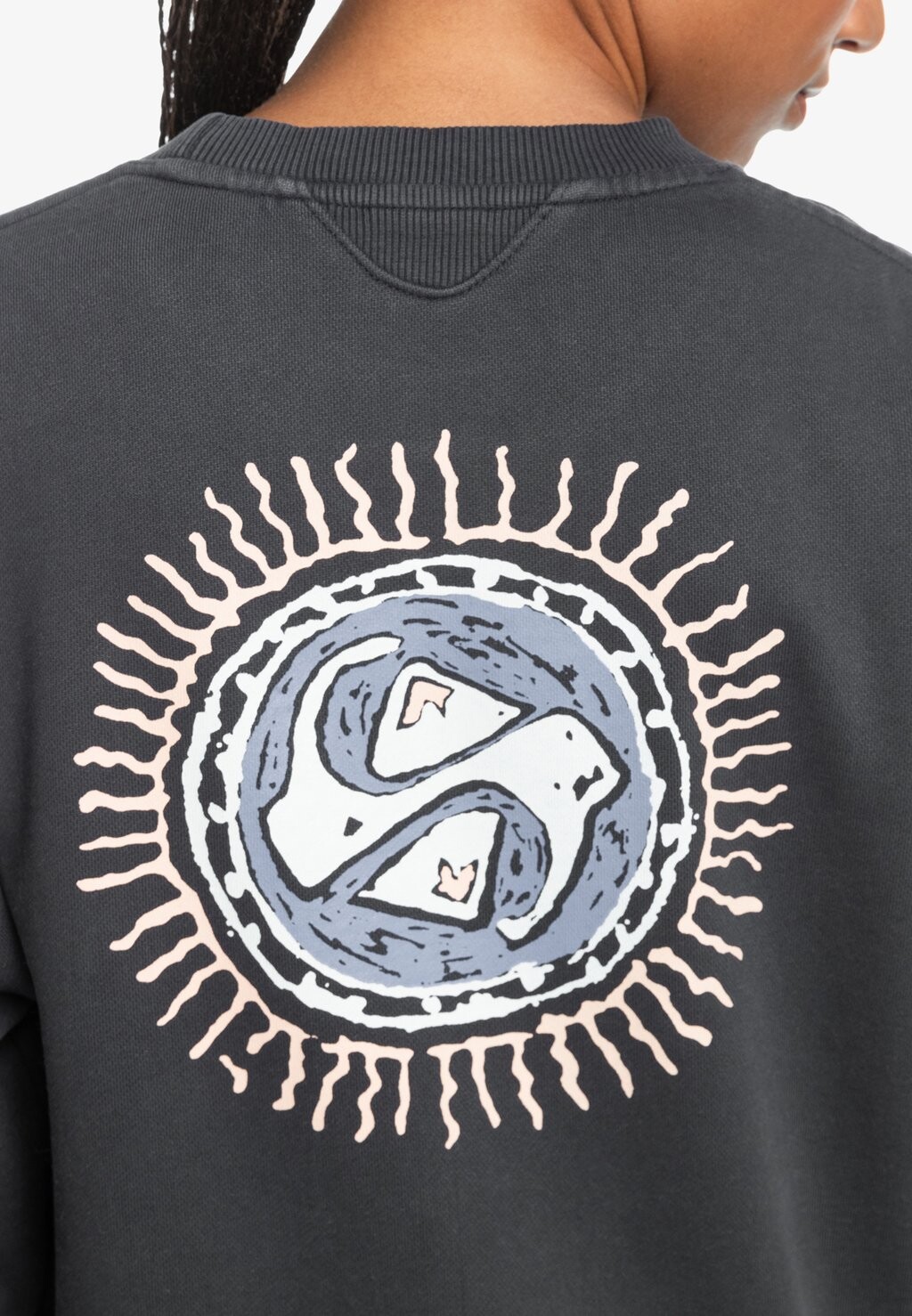 

Толстовка UNI CREW Quiksilver, черный