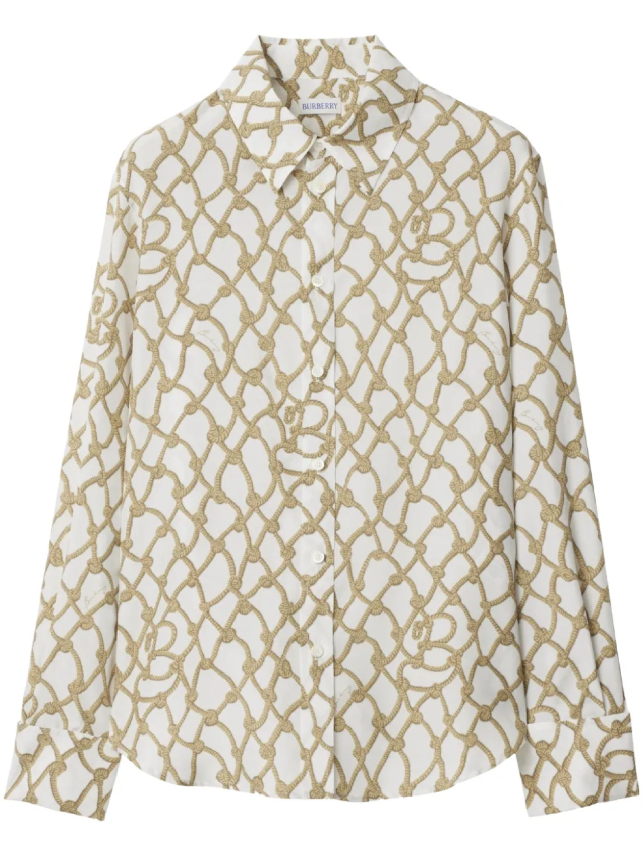 

Рубашка Burberry Knot, белый