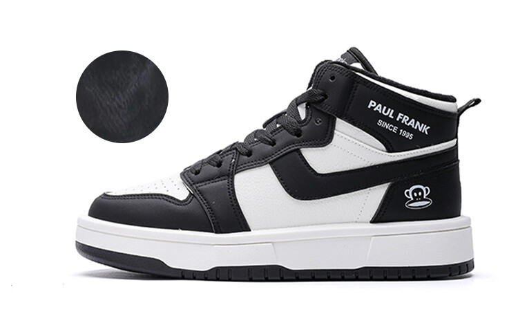 

Кроссовки paul frank Skateboarding Shoes Unisex High-top White, белый