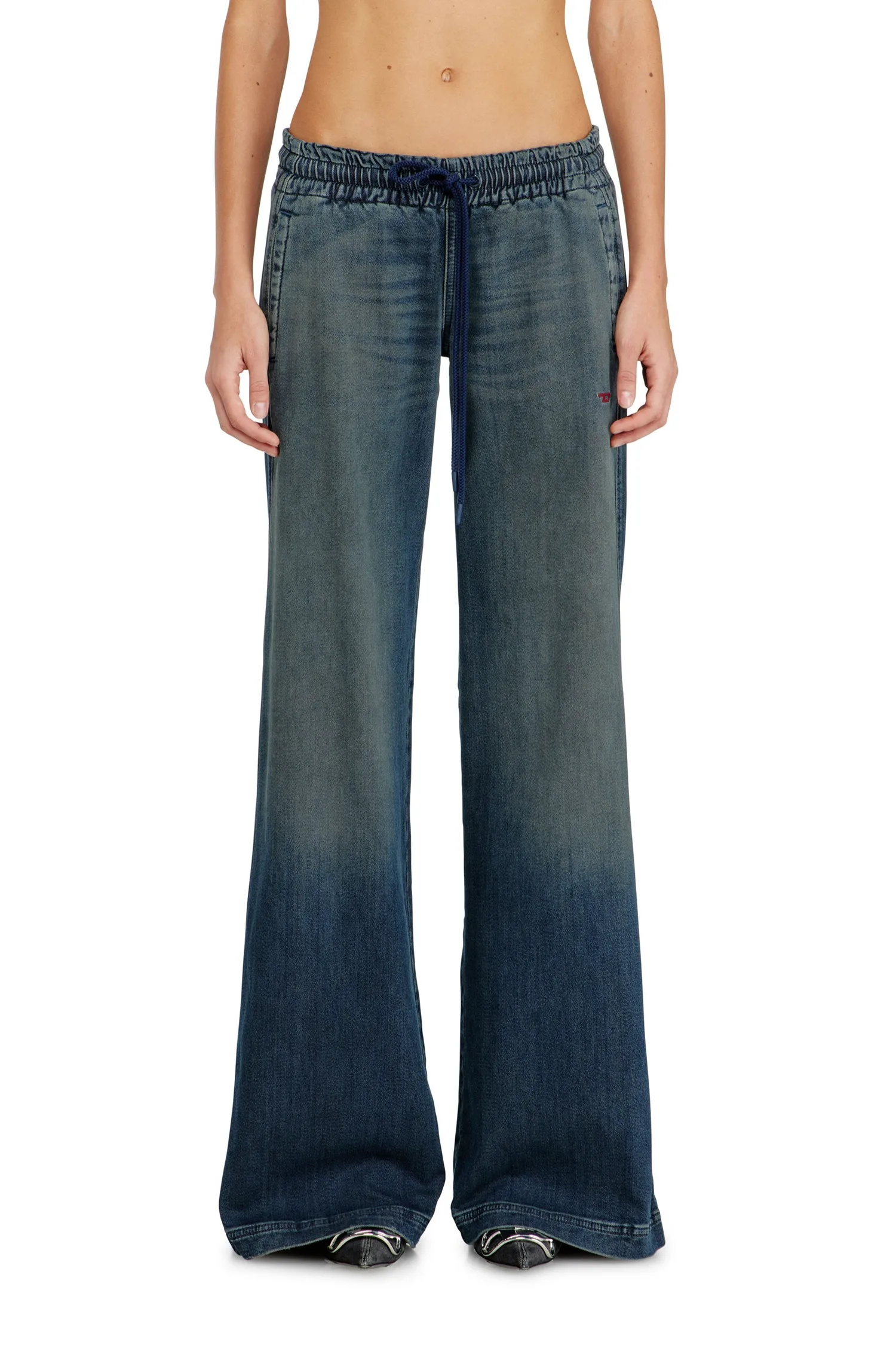 Женские джинсовые брюки-джоггеры 2078 D-AINTY JOGG Diesel, Indigo Blue