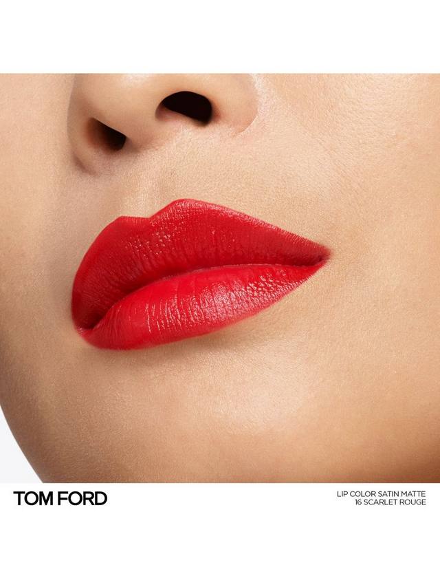 Сатиново-матовый оттенок для губ TOM FORD, 16 Scarlet Rouge — фото 4
