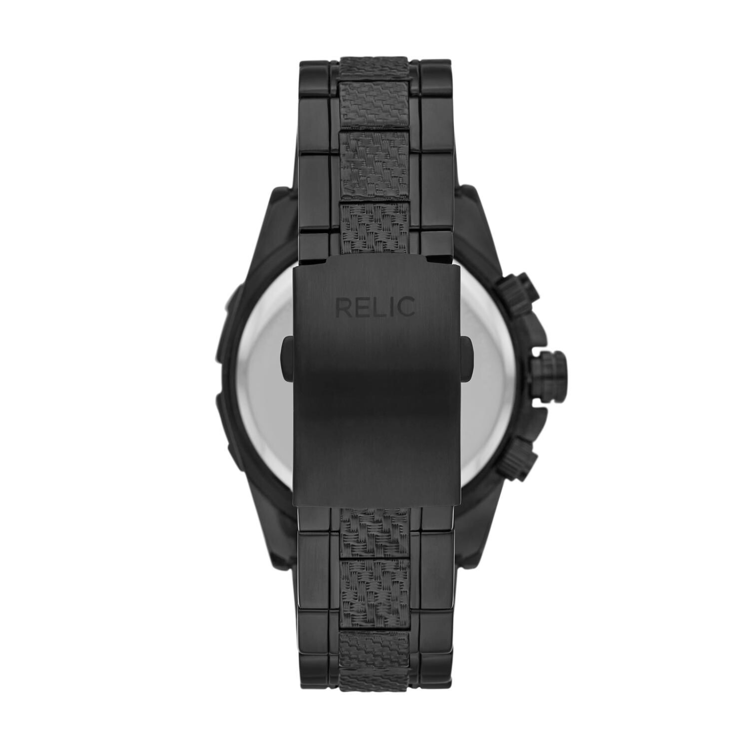 

Мужские многофункциональные часы Dorian с черным браслетом Relic by Fossil
