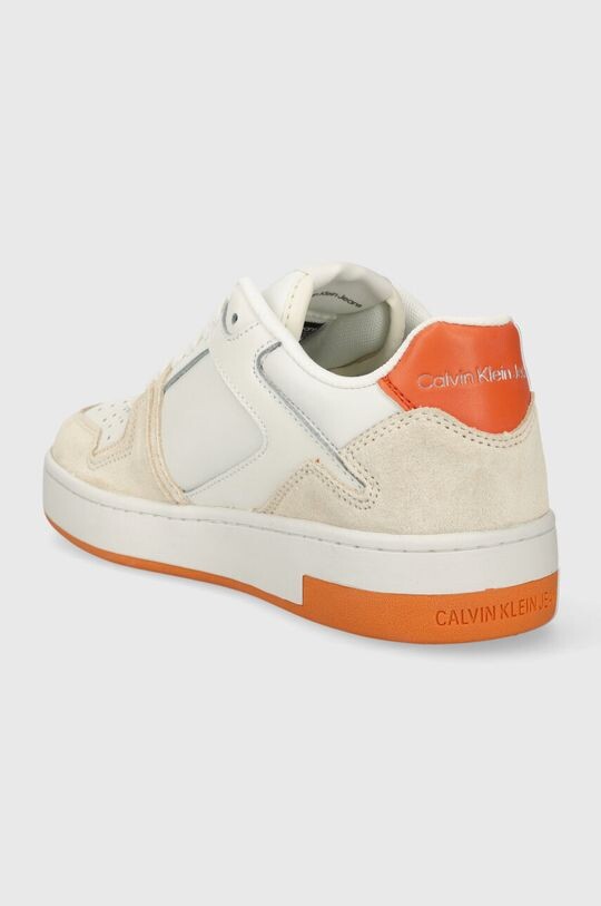 Кроссовки BASKET CUPSOLE LACE MIX NBS SAT Calvin Klein Jeans, белый — фото 3