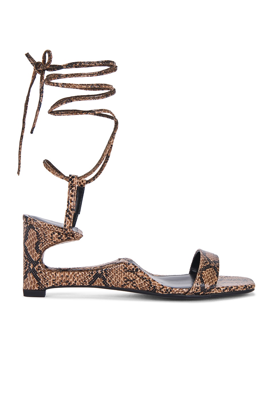 Сандалии наоборот Jeffrey Campbell, brown