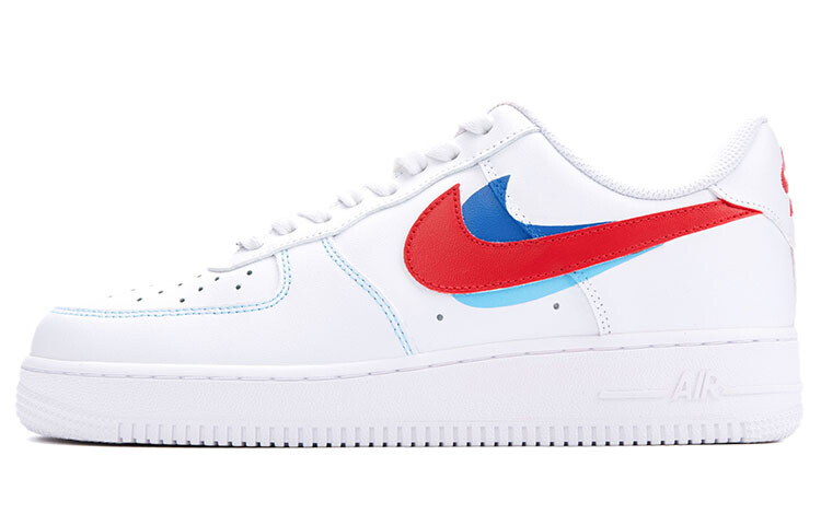 

Кроссовки Nike Air Force 1 Skateboard Shoes Women's Low-Top White Red/Blue