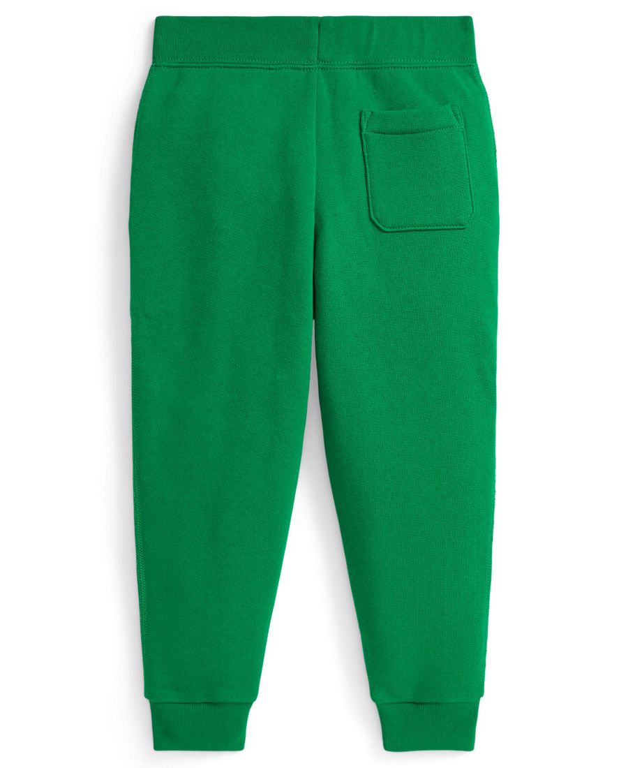 Детские флисовые спортивные штаны Big Pony для мальчиков 2-7 лет Polo Ralph Lauren, Cruise Green — фото 2