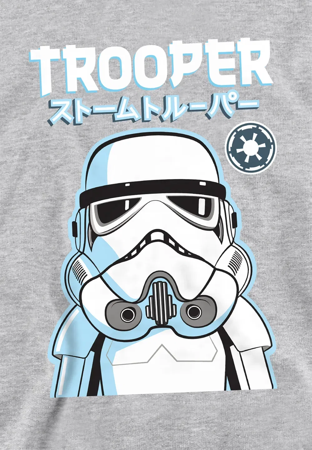 Детский худи Disney Star Wars Stormtrooper, Athletic Heather, серый — фото 2