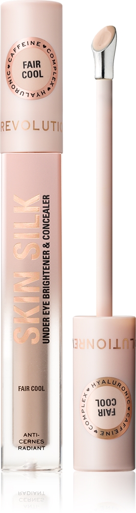 

Осветлитель и консилер для кожи под глазами Skin Silk Makeup Revolution, atspalvis fair cool 4 мл