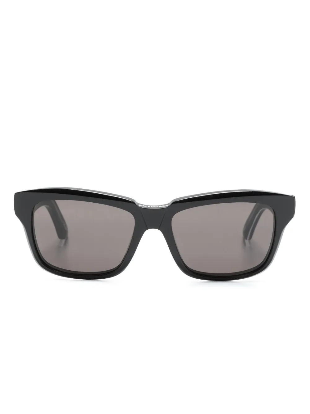 

Солнцезащитные очки в квадратной оправе Balenciaga Eyewear, черный