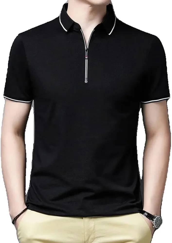 

Мужская повседневная модная однотонная рубашка с коротким рукавом Xingfenly