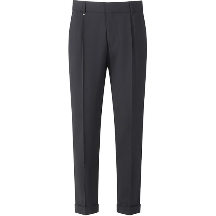 

HUGO BOSS Брюки повседневные мужские черные SS25