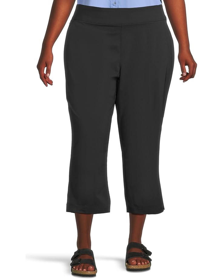 

Брюки Columbia Plus Size All Seasons Capri, черный