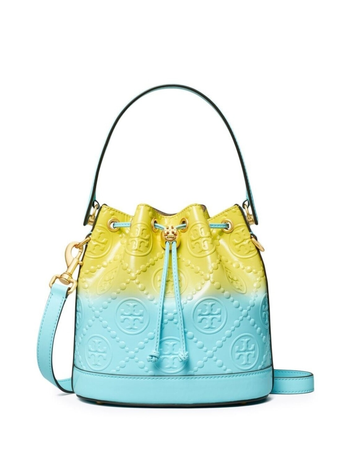 

Tory Burch сумка-ведро с монограммой, синий