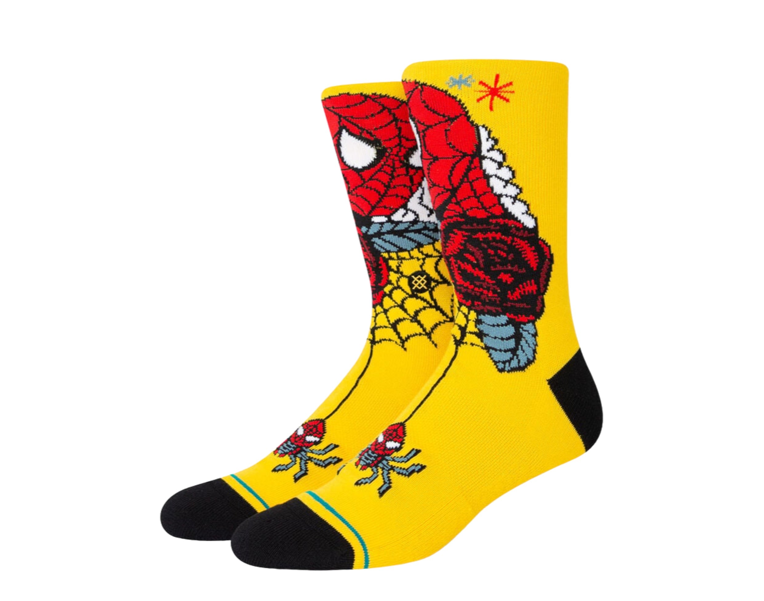 

Носки Stance x Spiderman Spidey Season Crew желтые/красные A555D22SPI-YEL
