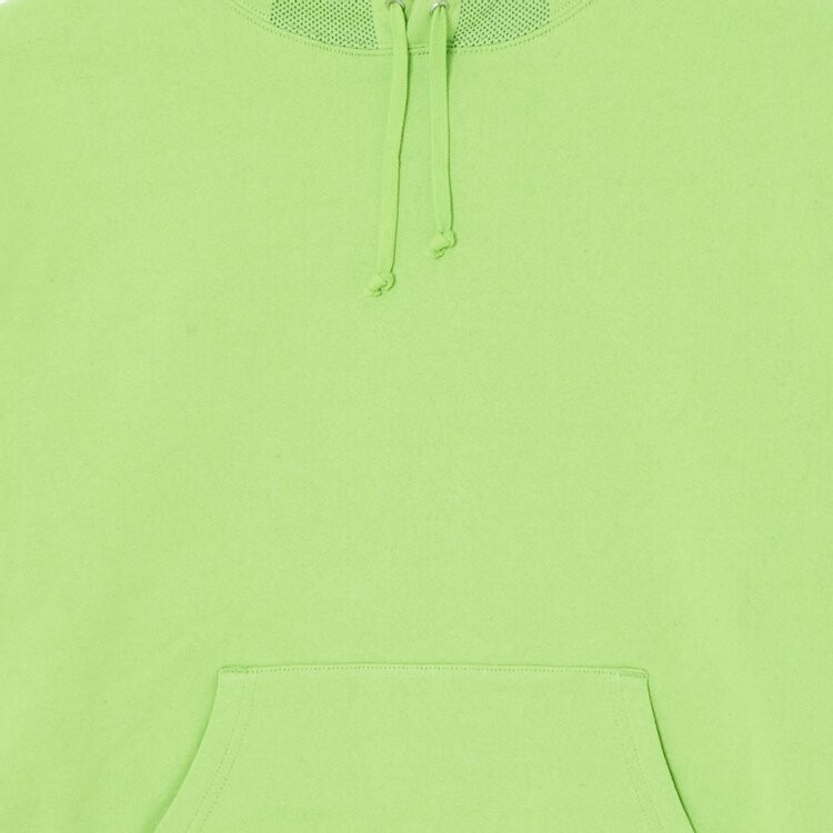 Толстовка Supreme Jacquard Stripe Hooded 'Bright Green', зеленый — фото 3