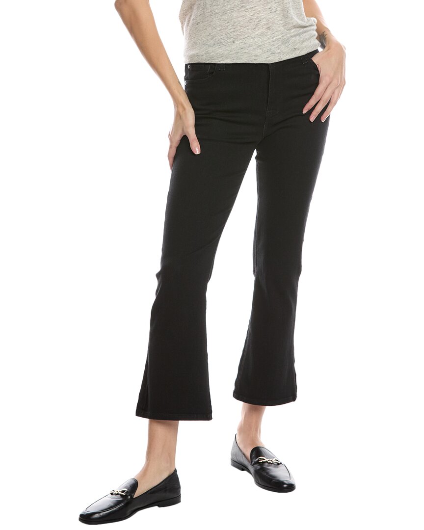 

7 For All Mankind Джинсы с высокой талией и облегающими штанинами, черный