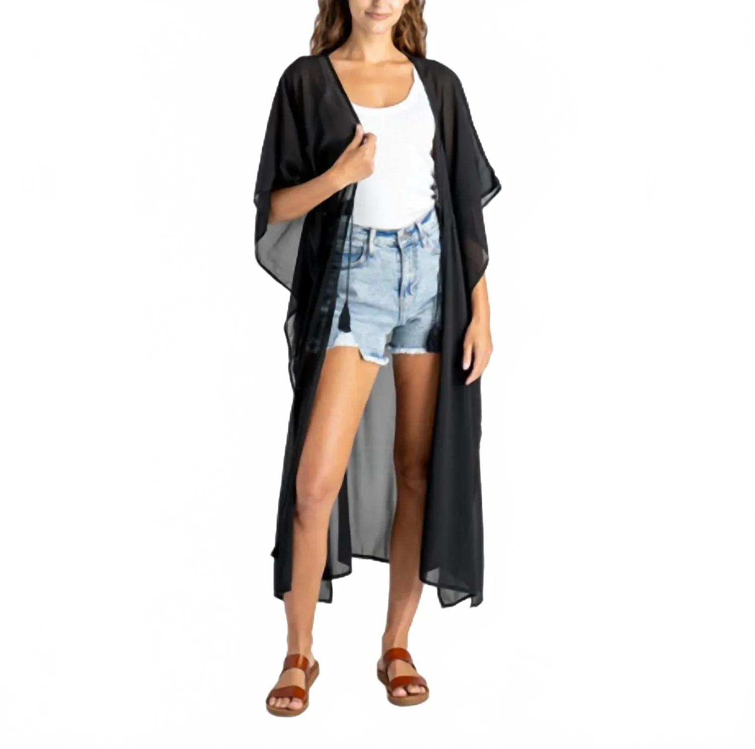 

Женская накидка Riviera Wrap черного цвета Allthreads, Черный, Женская накидка Riviera Wrap черного цвета Allthreads