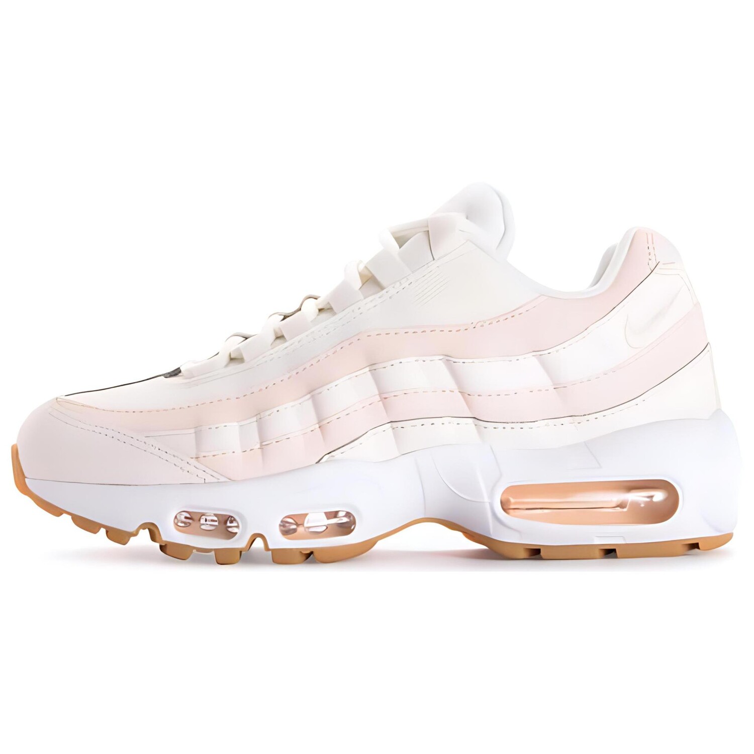 

Кроссовки Nike Air Max 95, белый/светло-розовый