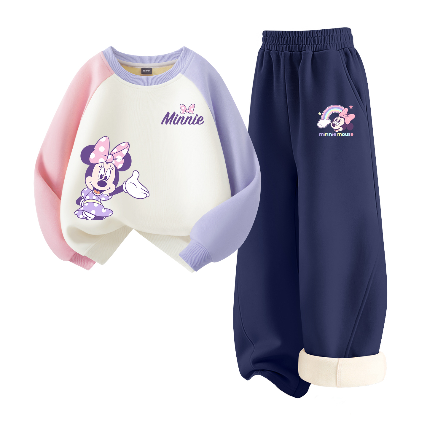 

Детская повседневная спортивная одежда Disney, фиолетовый