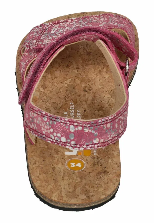 Босоножки детские Barefoot kinder sandalen ashley fantasy 650 sandals Koel, фуксия — фото 3