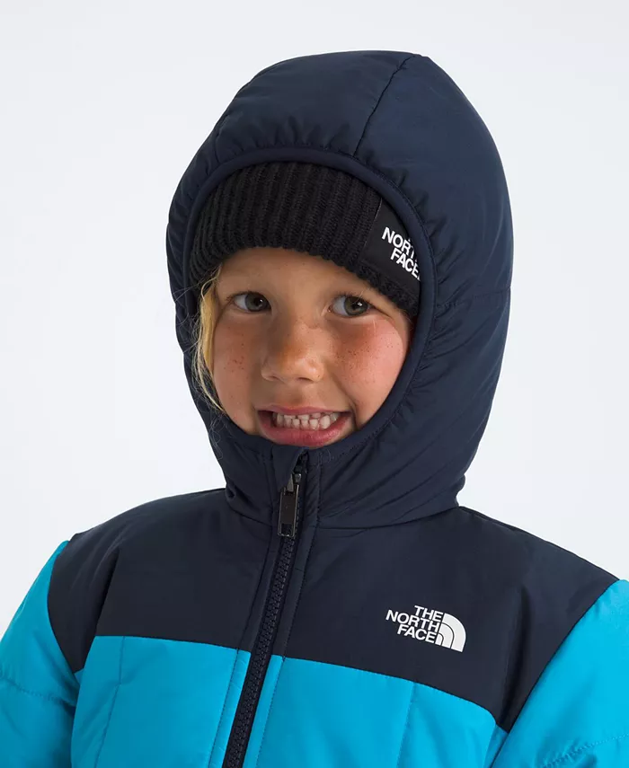 Мальчиковая куртка Shasta Reversible 2T-7 с полной молнией The North Face, синий — фото 3