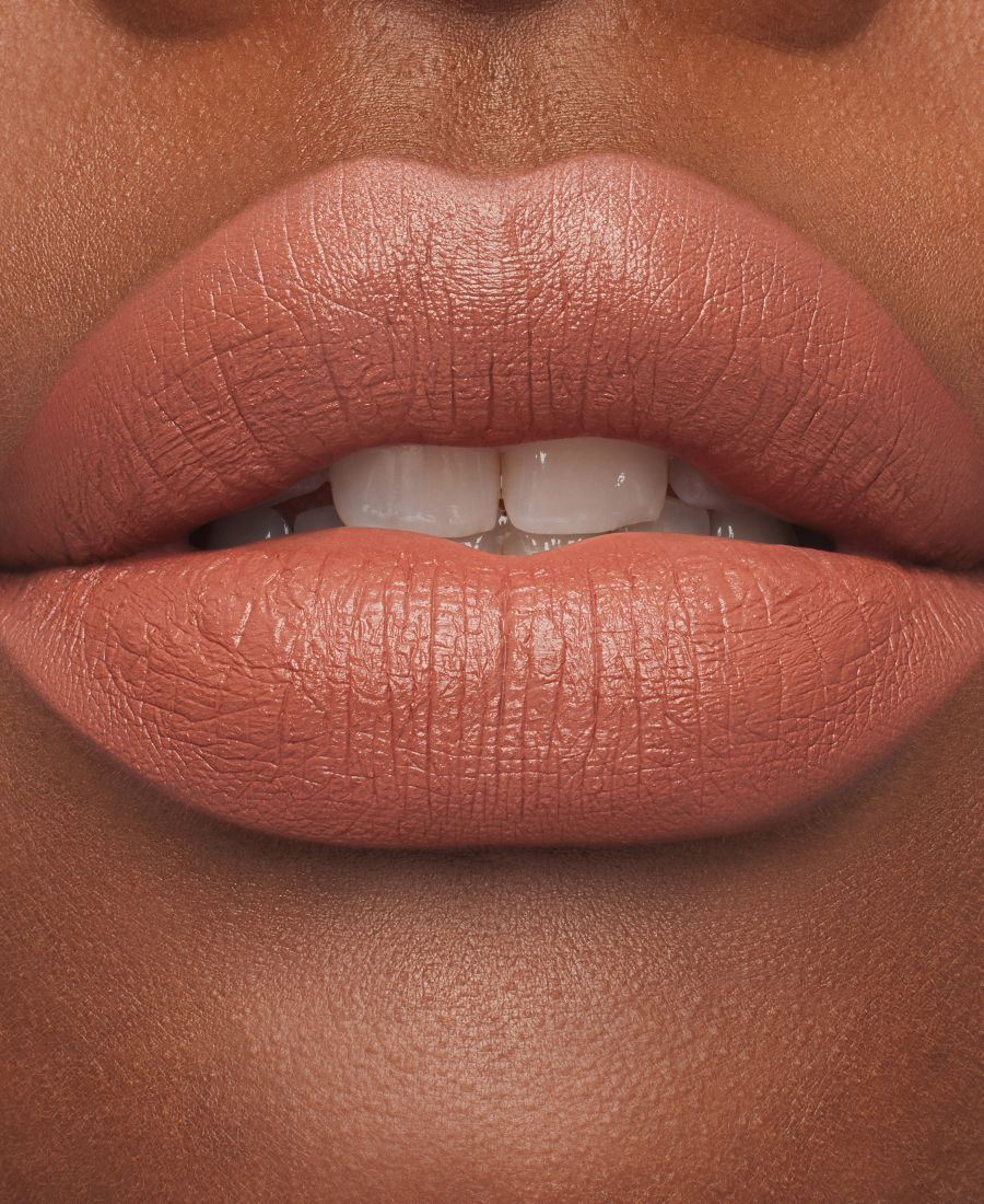 Мини-версия матовой помады MACximal Silky Matte Lipstick, 0,05 унции MAC, цвет warm teddy — фото 4