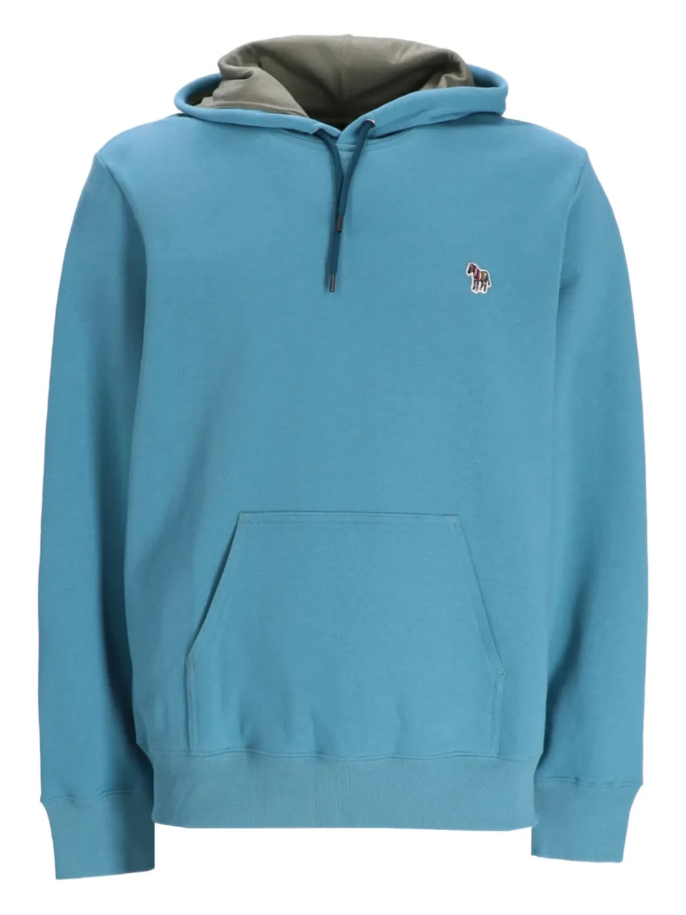 

Худи с нашивкой-логотипом Paul Smith, синий