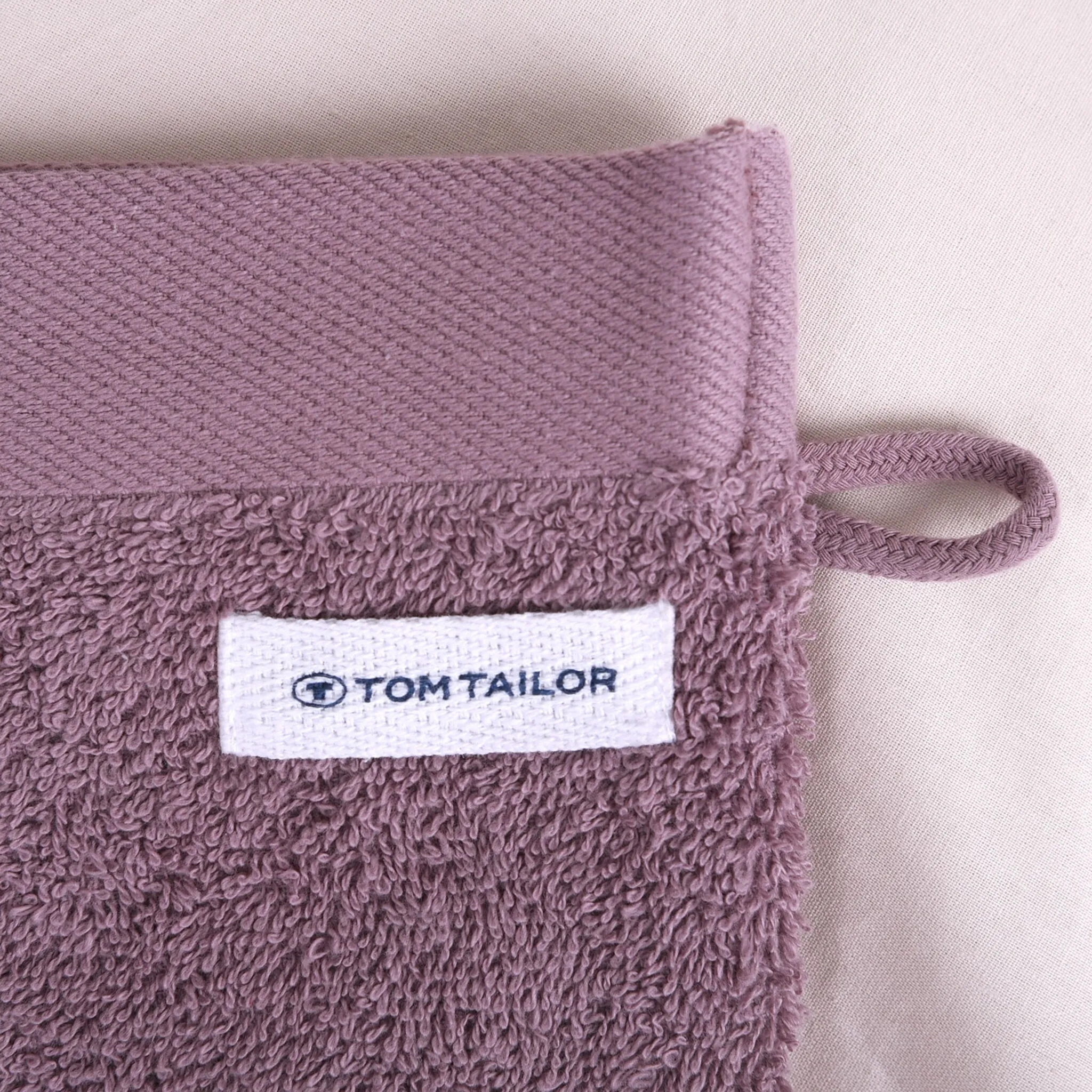 TOM TAILOR HOME Рукавица для мытья «COLOR BATH Рукавица» (6 шт., набор из 6 рукавиц для мытья 16 х 21 см), цвет Cozy Mauve — фото 3