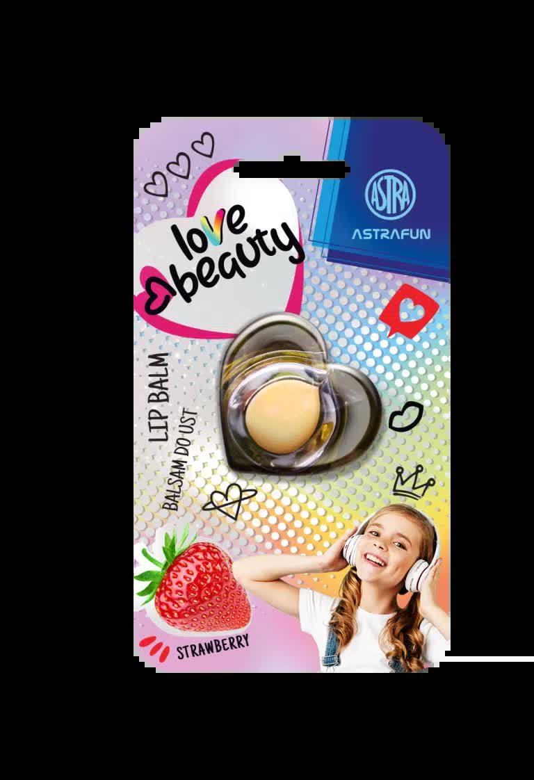 

Бальзам для губ ASTRAFUN HEART - 1 шт. волдырь