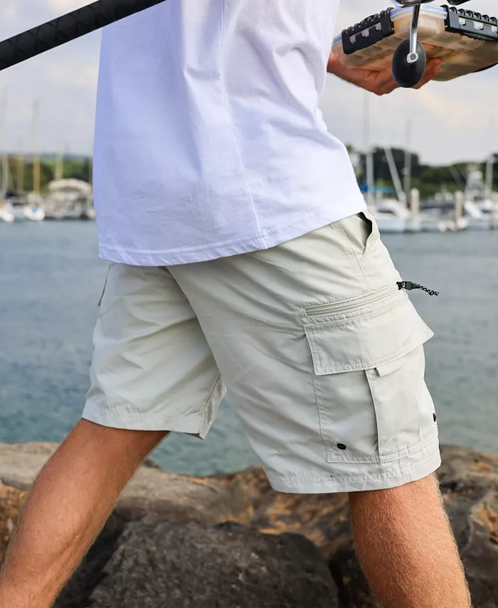 

Короткие шорты-карго Quiksilver Men's Maldive Atoll Quiksilver Waterman, серый