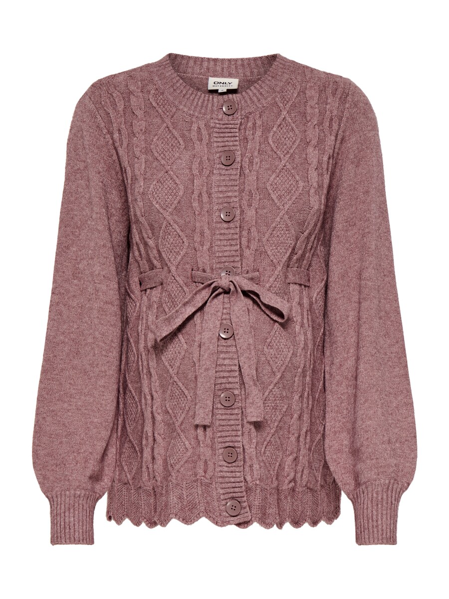 

Вязаный кардиган Only Maternity OLMKALLU, темно-розовый