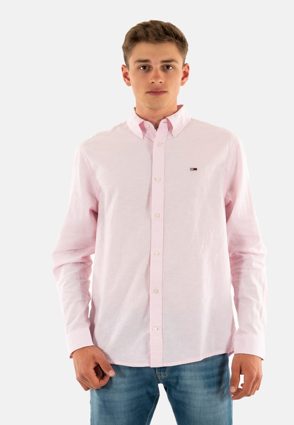 

Рубашка Tommy Jeans, фуксия