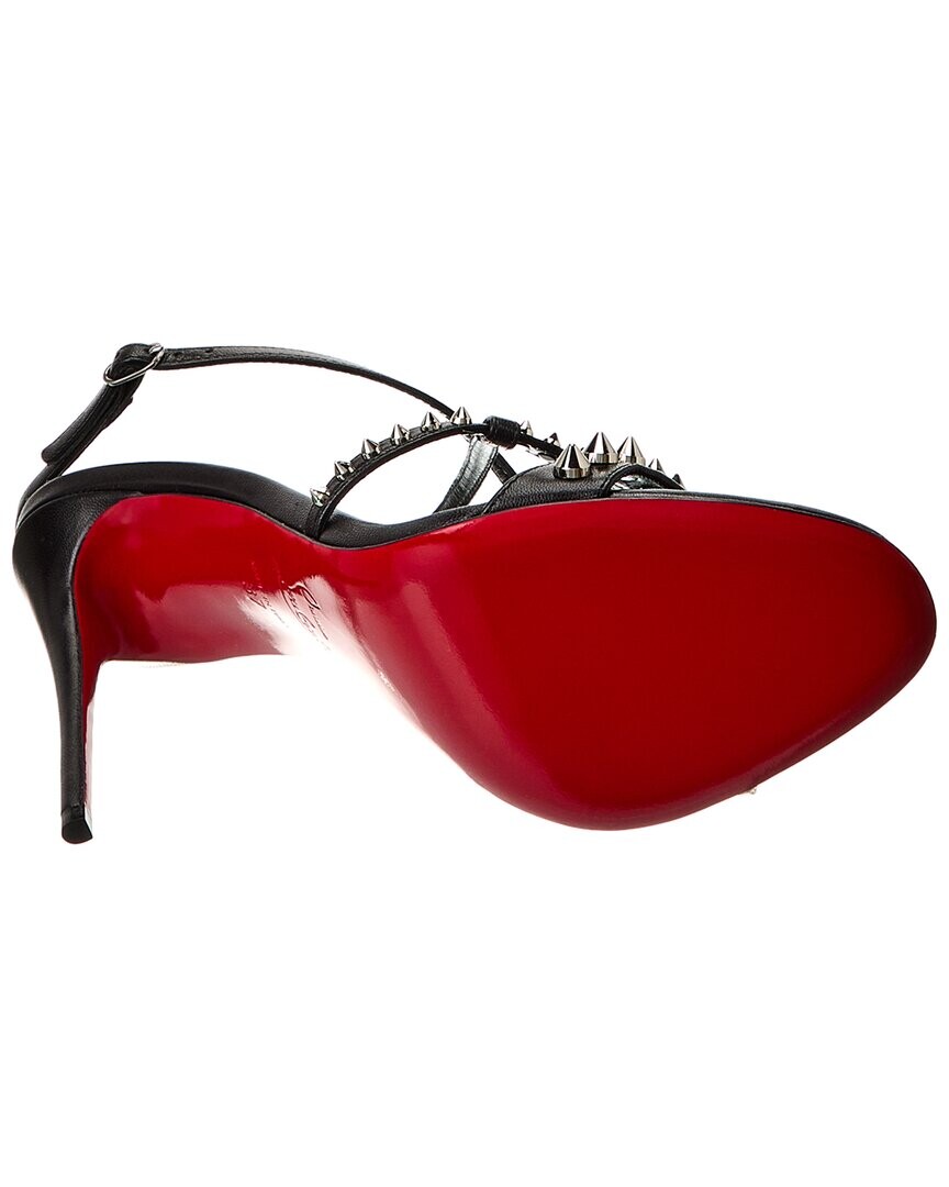 

Christian Louboutin Tatooshka Spikes 100 Кожаные сандалии, черный