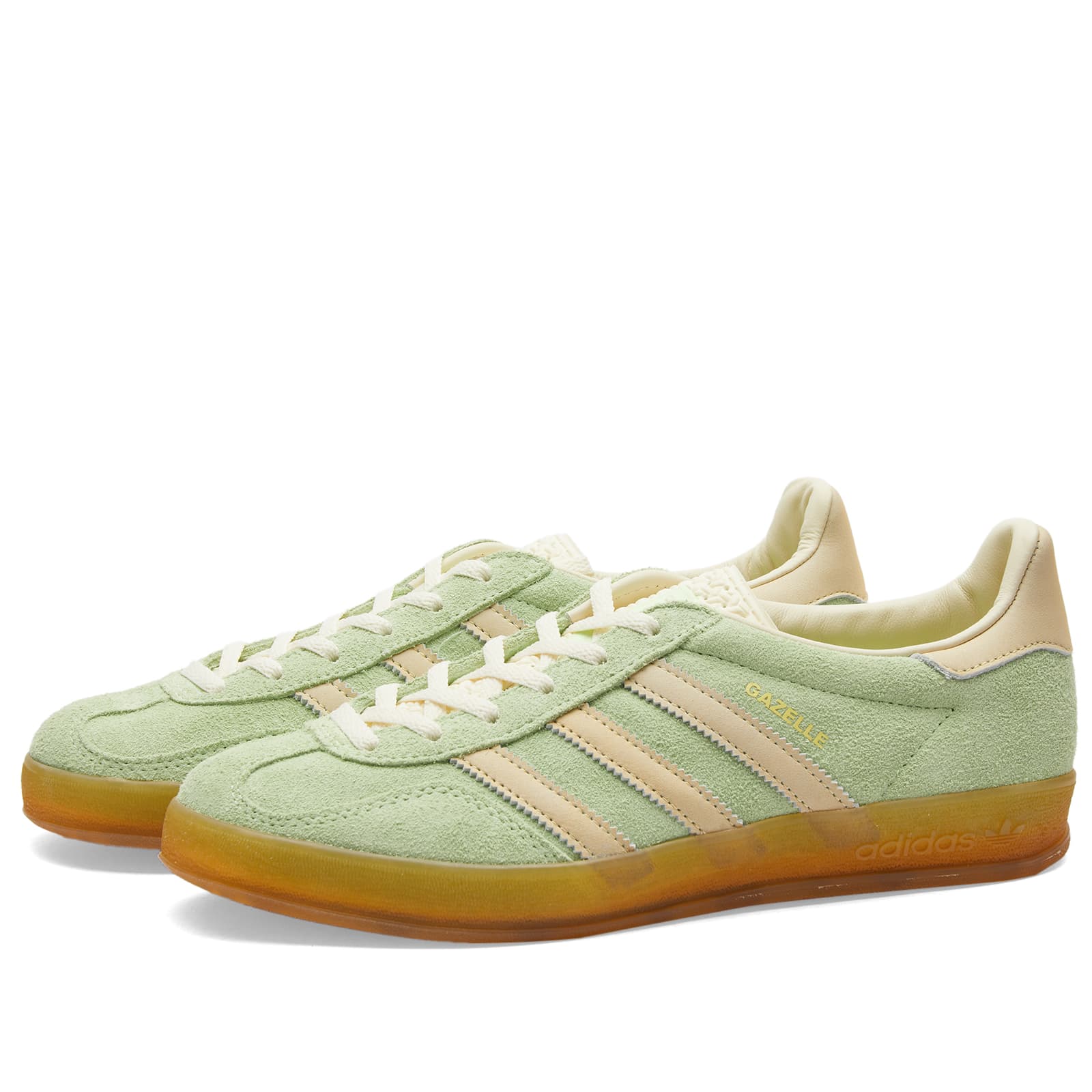 

Кроссовки Adidas Gazelle Indoor, цвет Semi Green Spark, Almost Yellow & Cream White, Зеленый, Кроссовки Adidas Gazelle Indoor, цвет Semi Green Spark, Almost Yellow & Cream White