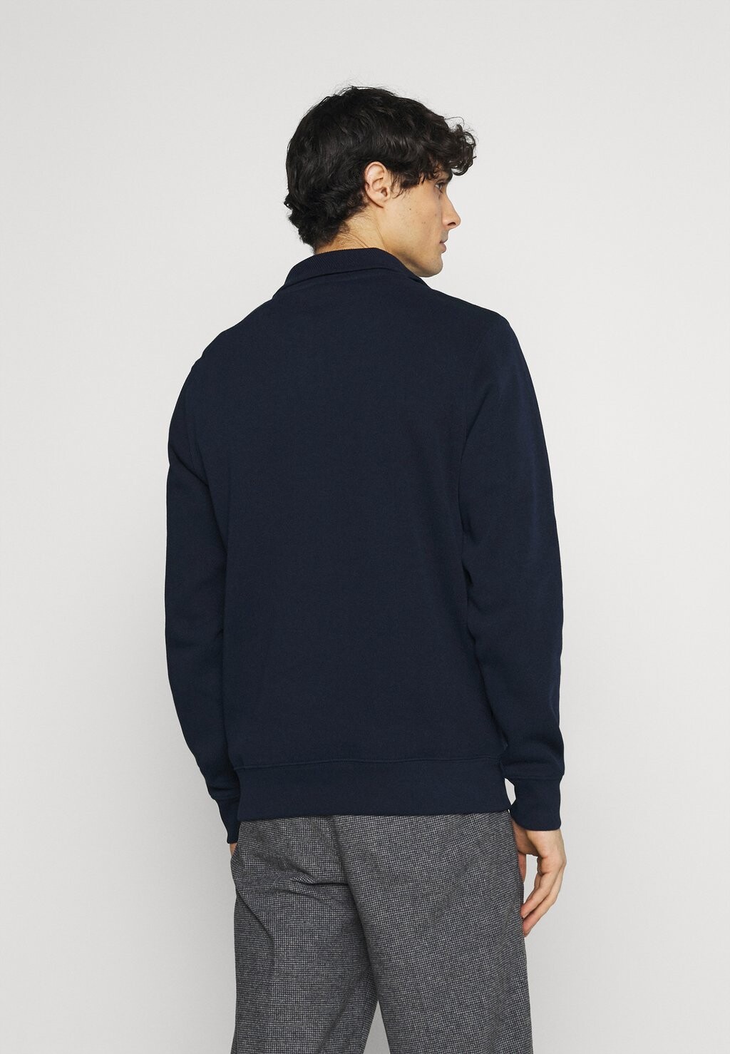 Футболка с длинным рукавом Lacoste, морская — фото 3
