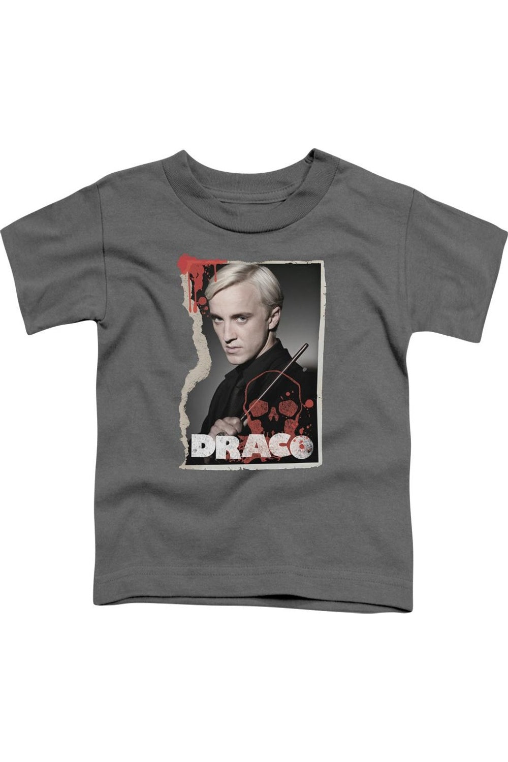 

Футболка с коротким рукавом Harry Potter "Draco Frame" для детей Gildan, Charcoal
