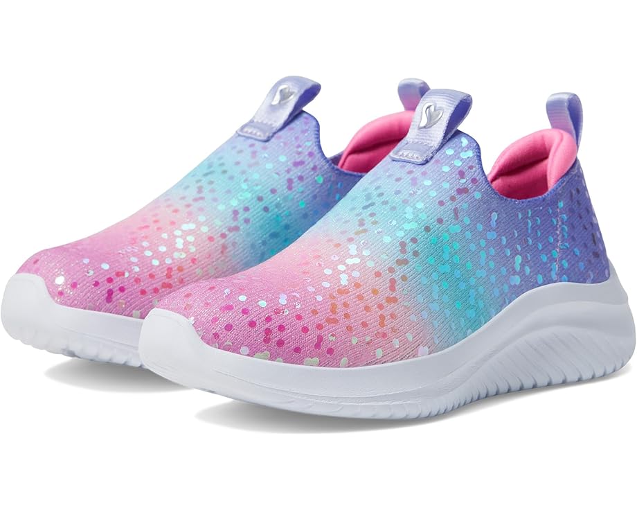 

Кроссовки SKECHERS KIDS Ultra Flex 3.0 - Rainbow Confetti, цвет Lavendar/Multi