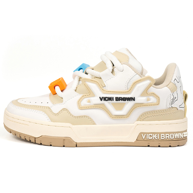 

Низкие скейтерские кроссовки мужские Western Ram, Oat Milk Coffee