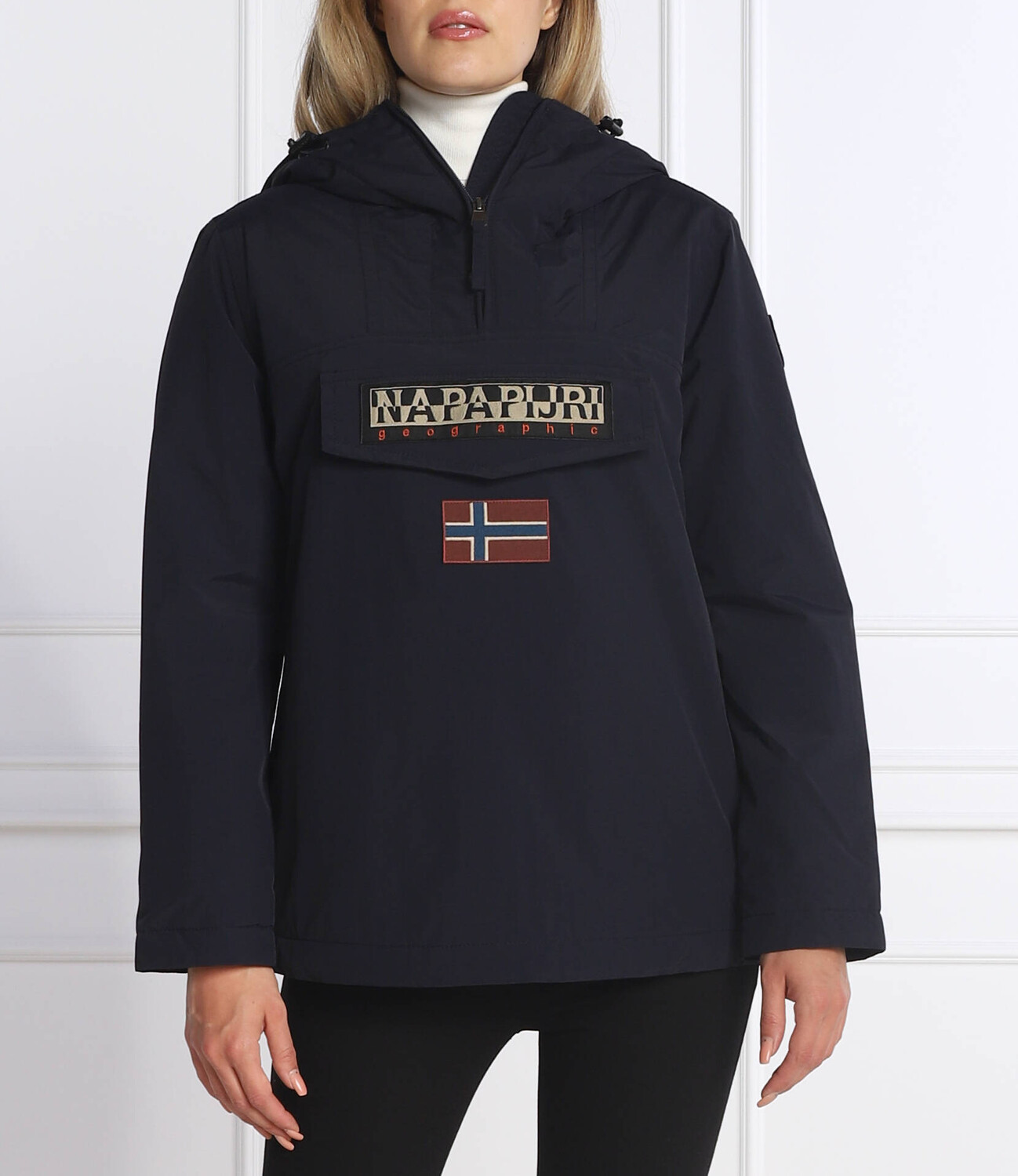 

Куртка Napapijri regular fit, темно-синий