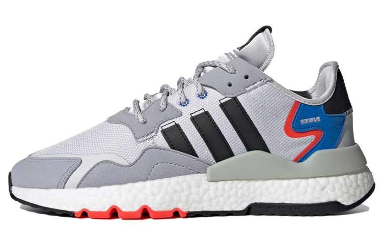 

Кроссовки Adidas Originals Nite Jogger 'Gray Black White', Серый, Кроссовки Adidas Originals Nite Jogger 'Gray Black White'