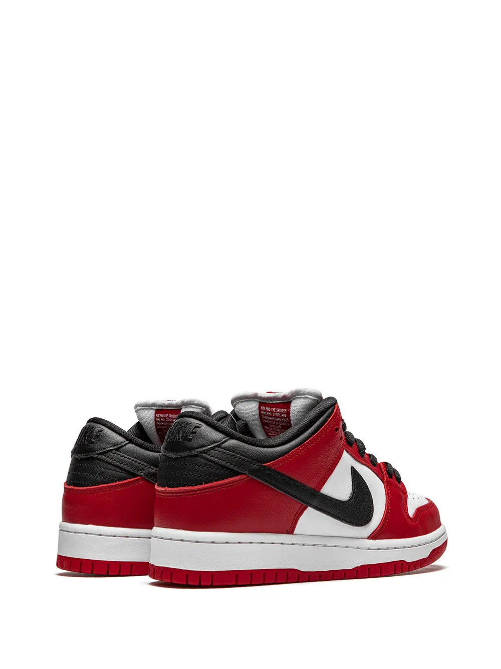 Кроссовки SB Dunk Low Pro Chicago Nike, красный — фото 3