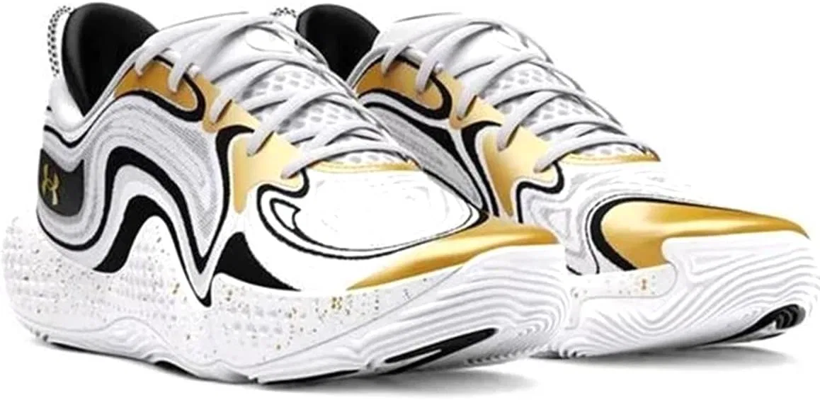 Баскетбольные кроссовки Under Armour Spawn 6, размер EU 45, 0100 White — фото 2