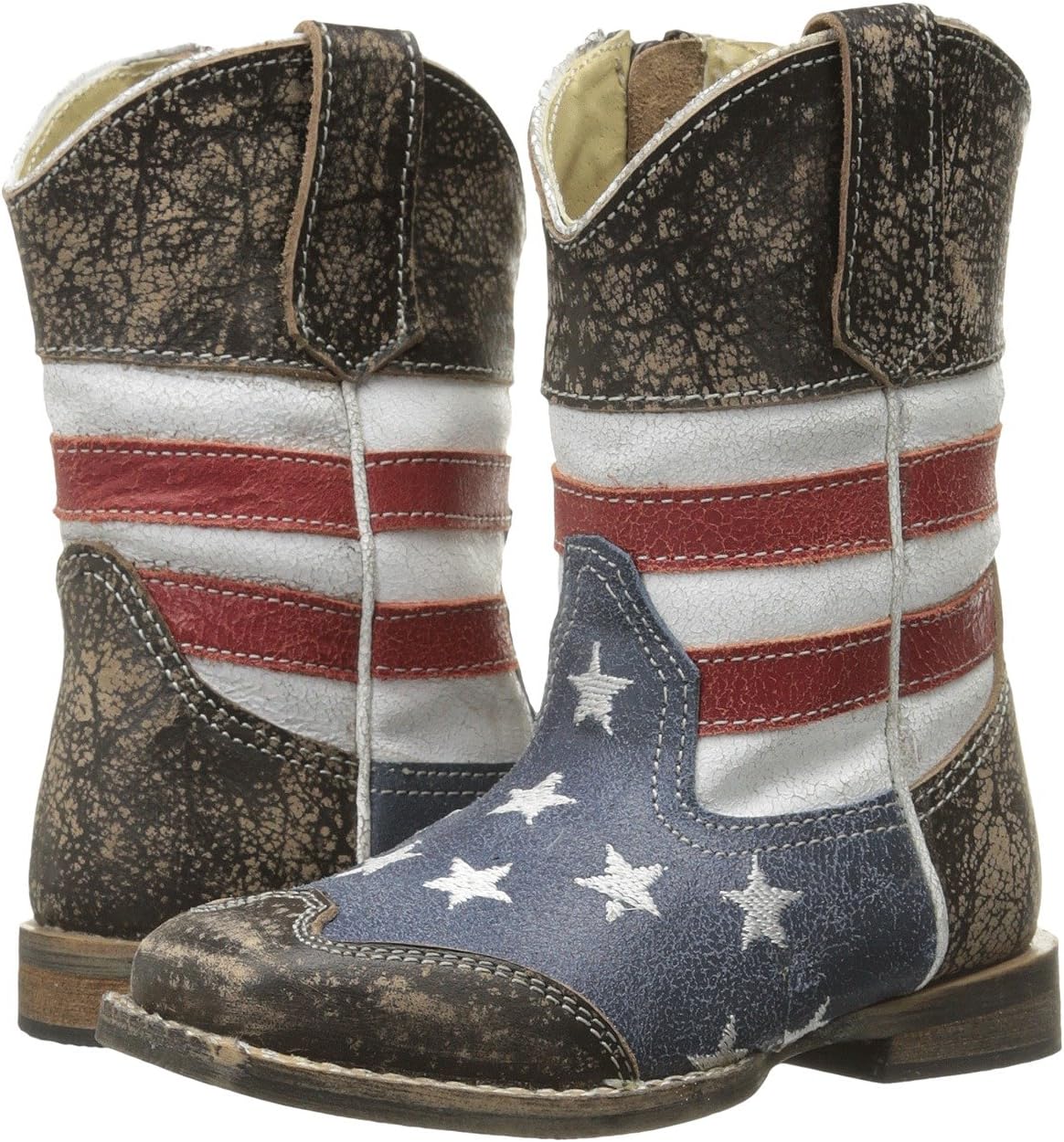 

Ботинки Roper Kids Sanded Leather Upper, Blue