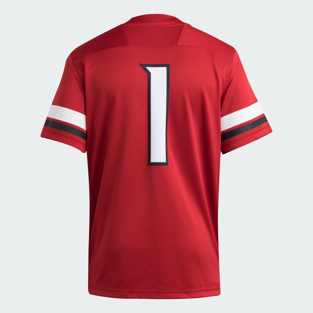 Джерси Adidas Louisville Cardinals Premier Home Football Jersey, цвет Team Power Red — фото 2